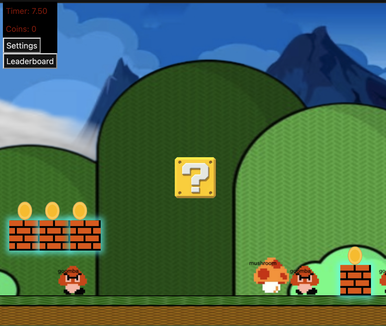 Mario-style Platformer