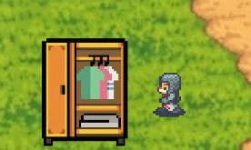 Closet spritesheet changing